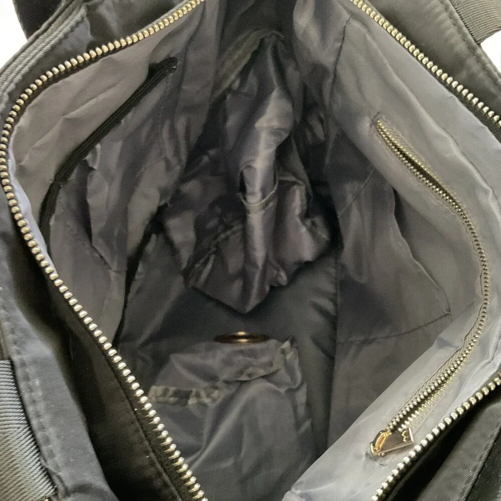 Kiinde Anika Breast Pump Baby Bag Cooler Pocket Laptop Compartment New Black Zip